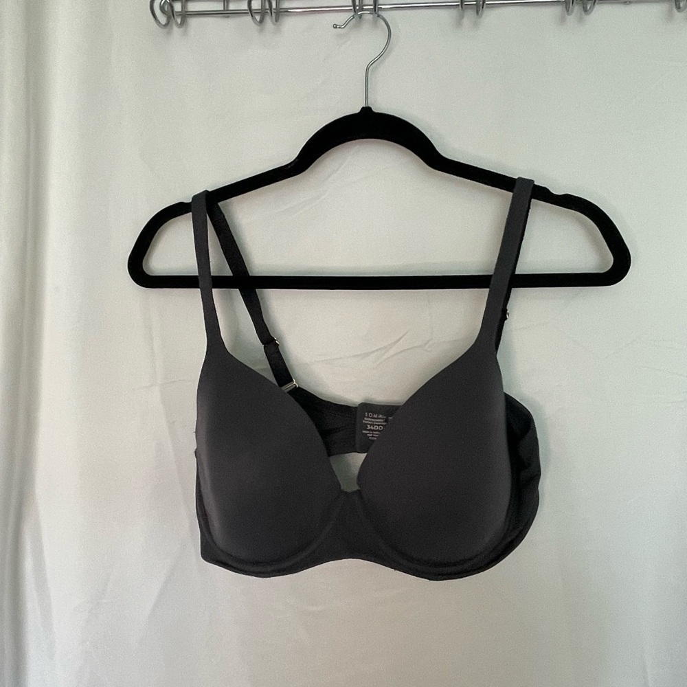 Soma Dark Gray Structured Bra with Molded Cups - Picture 1 of 4
